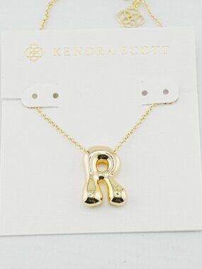 Kendra Scott Polished Letter Necklace